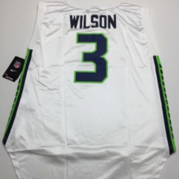 Russell Wilson Seattle Seahawks Nike Jersey - Picture 2 of 5